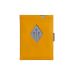 EXENTRI lompakko/korttiteline nahkainen RFID-suojattu Sunflower 