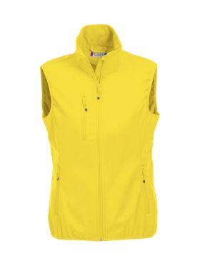 Basic Softshell Vest Ladies kirkas keltainen