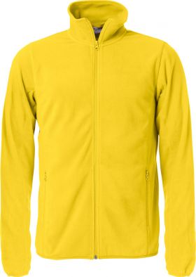 Basic Micro Fleece Jacket kirkas keltainen
