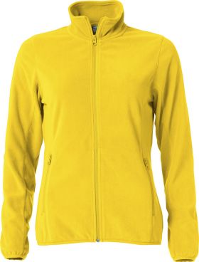 Basic Micro Fleece Jacket Women kirkas keltainen
