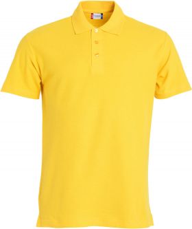 Basic Polo kirkas keltainen