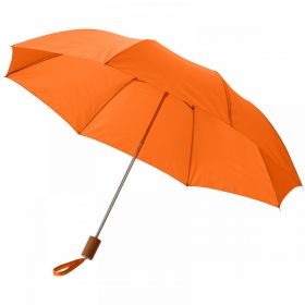 20” Oho-sateenvarjo, taitettava Oranssinpunainen