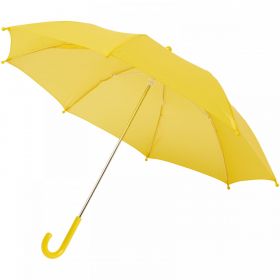 Nina-sateenvarjo lapsille, 17 tuumaa, tuulenkestävä Keltainen