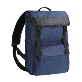 Melange Backpack Meleerattu tummansininen