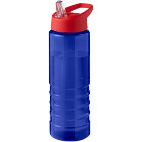 H2O Active® Eco Treble 750 ml:n juomapullo sporttikorkilla Sininen