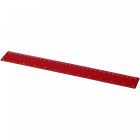 Rothko-viivain, 30 cm, muovinen Punainen