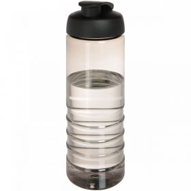 H2O Active® Treble 750 ml -urheilujuomapullo läppäkannella Hiili