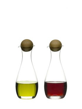 Nature öljy-/viinietikkapullot, tammikorkit, 2 kpl
