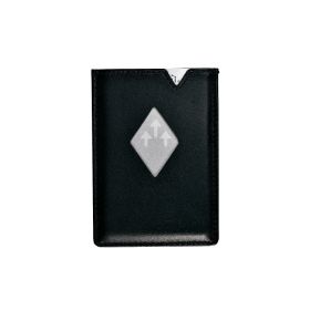 EXENTRI City korttiteline nahkainen RFID-suojattu musta
