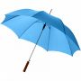 23” Lisa-sateenvarjo puukahvalla, automaattisesti avautuva Process sininen