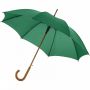 23” Kyle-sateenvarjo, automaattisesti avautuva, puinen varsi Vihreä