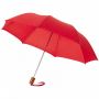 20” Oho-sateenvarjo, taitettava Punainen