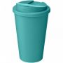 Americano® Renew 350 ml eristetty kahvimuki läikkymiseltä suojaavalla kannella Sininen