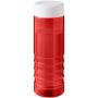 H2O Active® Eco Treble 750 ml:n urheilujuomapullo kierrekannella Punainen