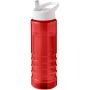 H2O Active® Eco Treble 750 ml:n juomapullo sporttikorkilla Punainen