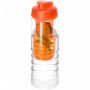 H2O Active® Treble 750 ml pullo, läppäkansi ja uuttaja Läpinäkyvä